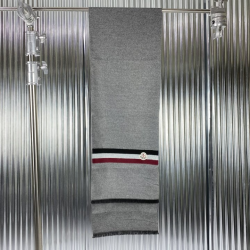 MONCLER 몽클레어 삼색라인 포트 머플러