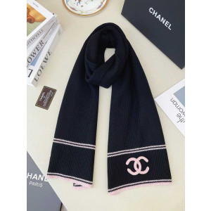 CHANEL 샤넬 울 캐시미어 머플러
