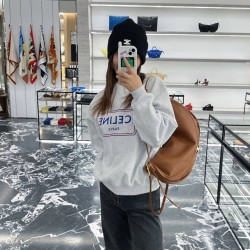 CELINE 셀린느 코튼 스웨트 셔츠