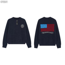 CHROME HEARTS 크롬하츠 아메리칸 플래그 니트 스웨터
