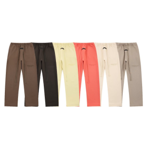 FEAR OF GOD 피어오브갓 에센셜 906 톤온톤 로고 플리스 스웨트 팬츠