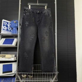 CHROME HEARTS 크롬하츠 X 리바이스 흑청 워싱진