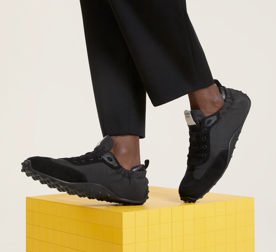 ●실사● 에르메스 나일론 스웨이드 인스니커즈