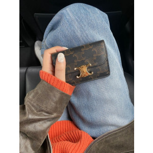 ●실사● 셀린느 스몰 트리옹프 플랩 지갑