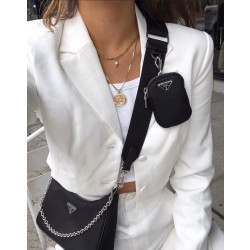 ●실사● 프라다 리에디션 2005 리나일론 백