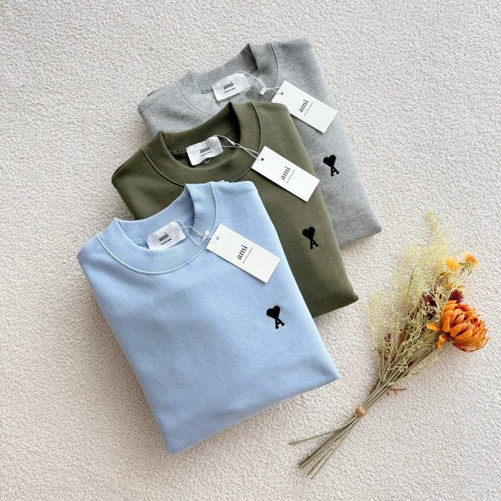 AMI 아미 뉴시즌 맨투맨