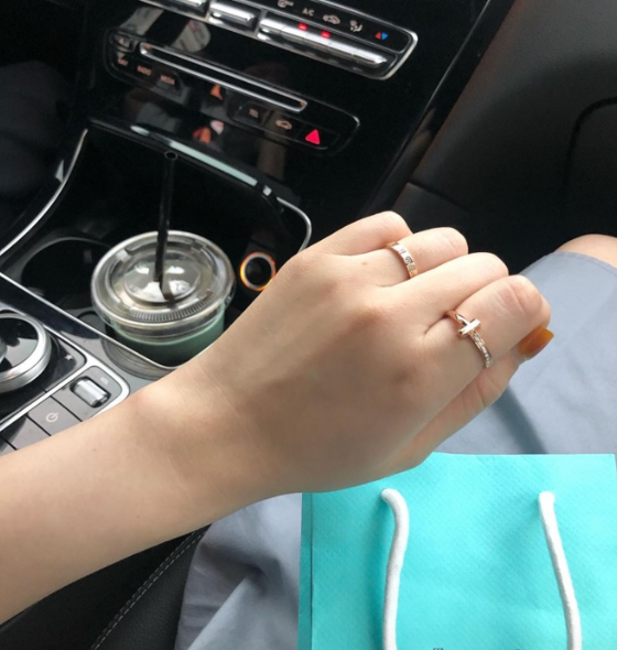 ●실사● 티파니앤코 T1 링 파배