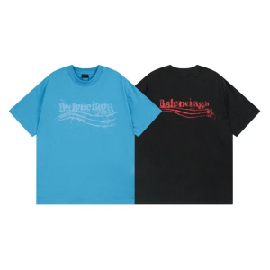 BALENCIAGA 발렌시아가 3278 크레용 폴리티컬 워싱 반팔