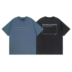 BALENCIAGA 발렌시아가 3310 스타 그래픽 워싱 반팔