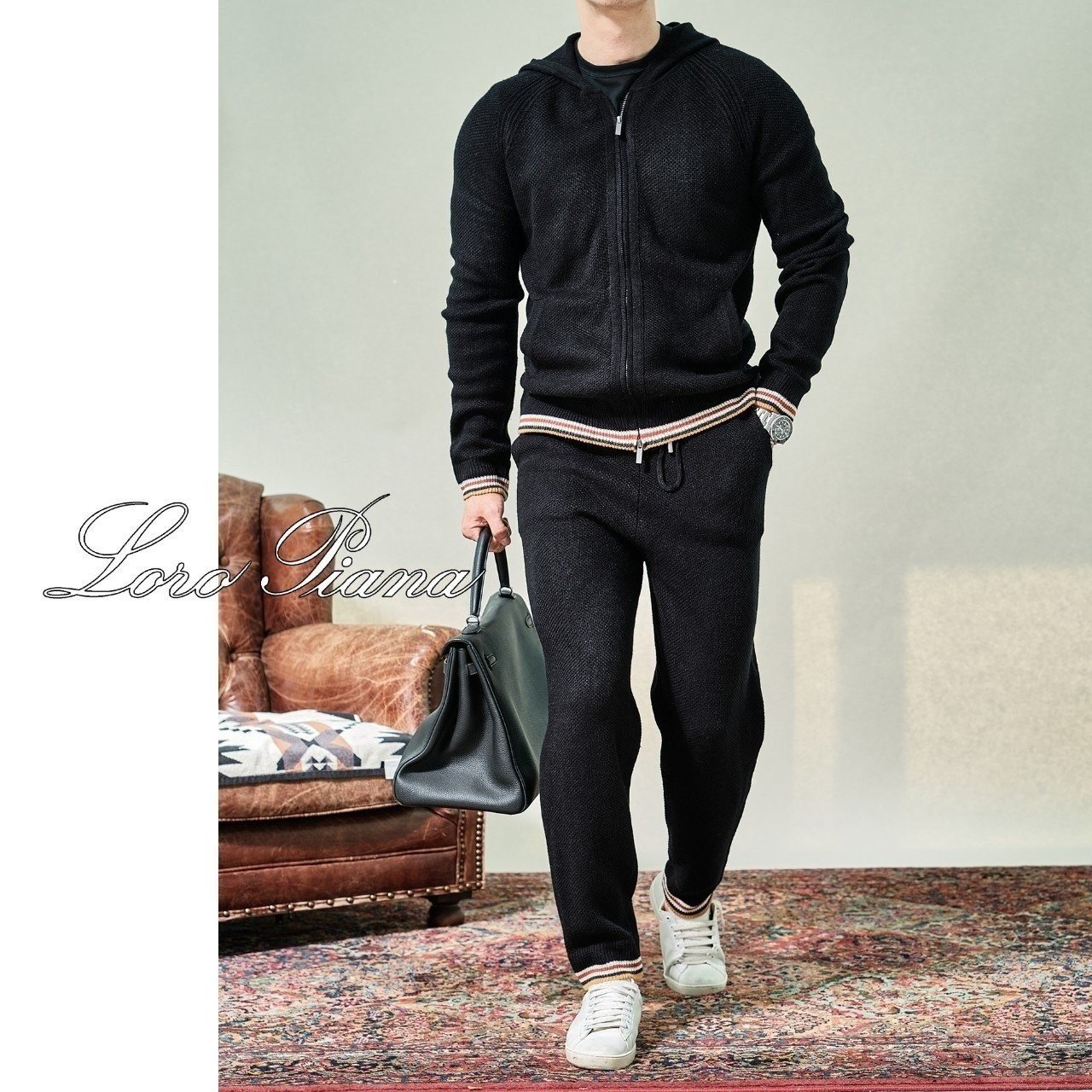 LOROPIANA 로로피아나 트레이닝복 세트 2COLOR