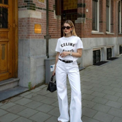 CELINE 셀린느 그래피티 커플 반팔티