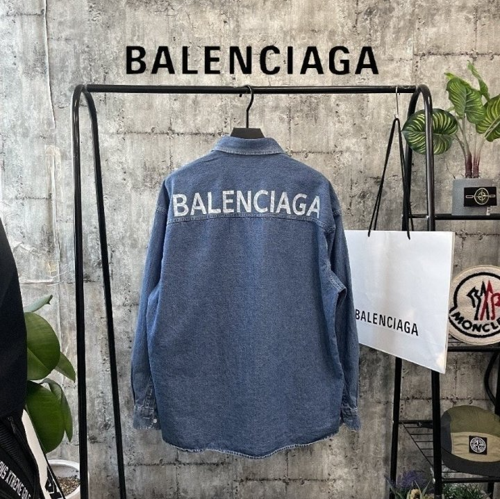 BALENCIAGA 발렌시아가 빈티지 오버셔츠