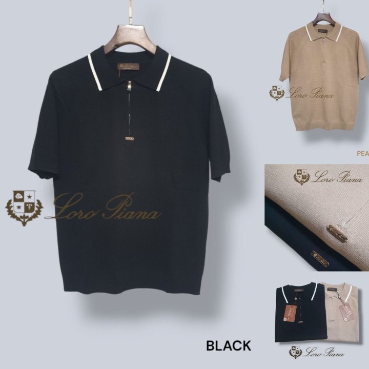 LOROPIANA 로로피아나 카라 라인 반집업