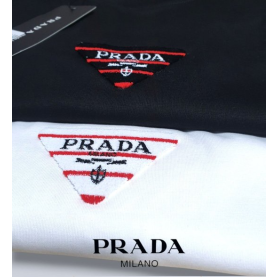 PRADA 프라다 브러쉬 반팔티