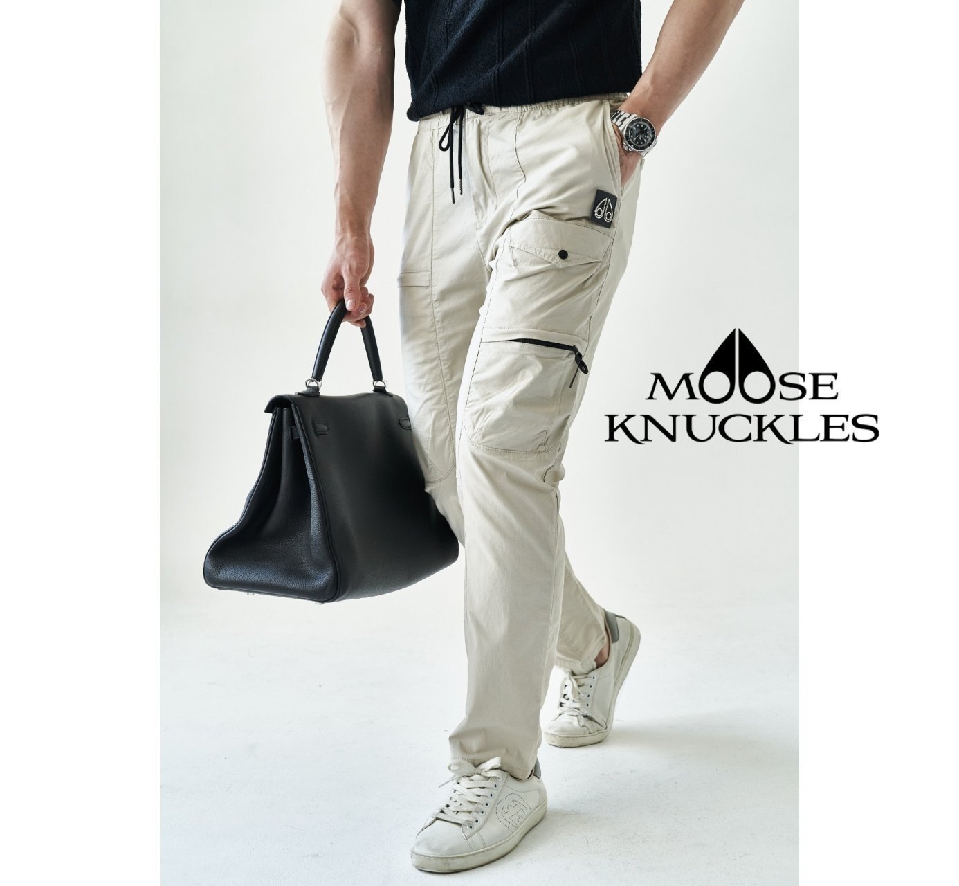 MOOSE KNUCKLES 무스너클 아이리스 팬츠 2COLOR