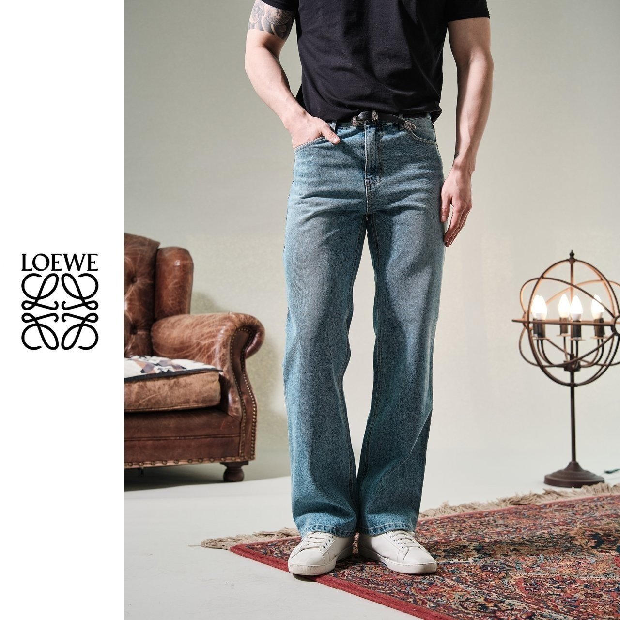 LOEWE 로에베 일자 청바지 2COLOR