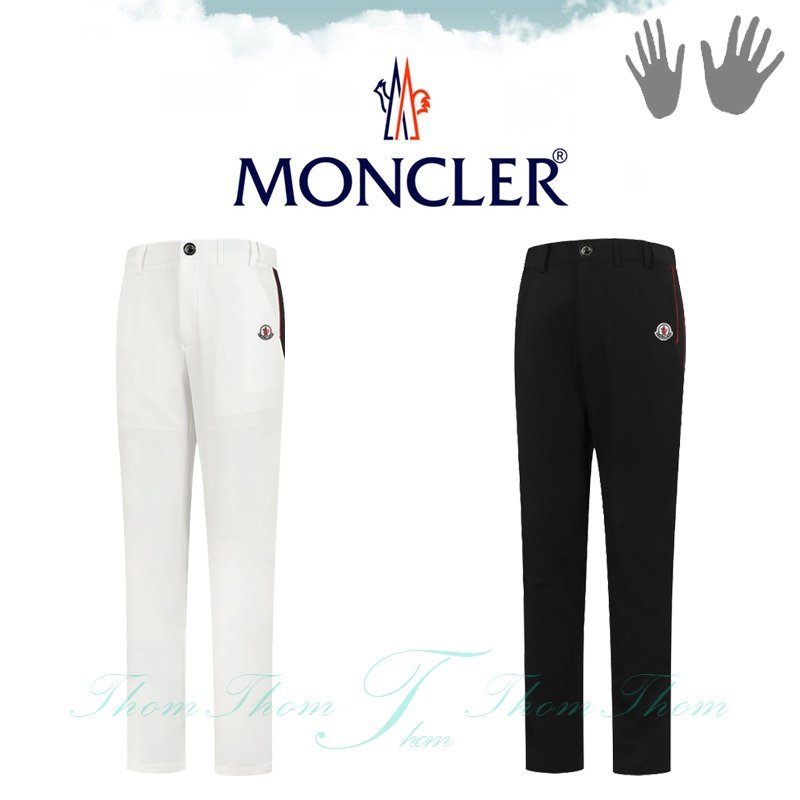 MONCLER 몽클레어 리액트 밴딩 슬림 팬츠