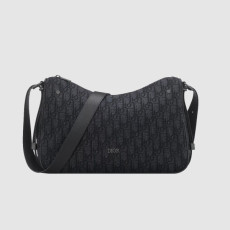DIOR 디올 Slider 미디엄 지퍼 호보백 1LEHO