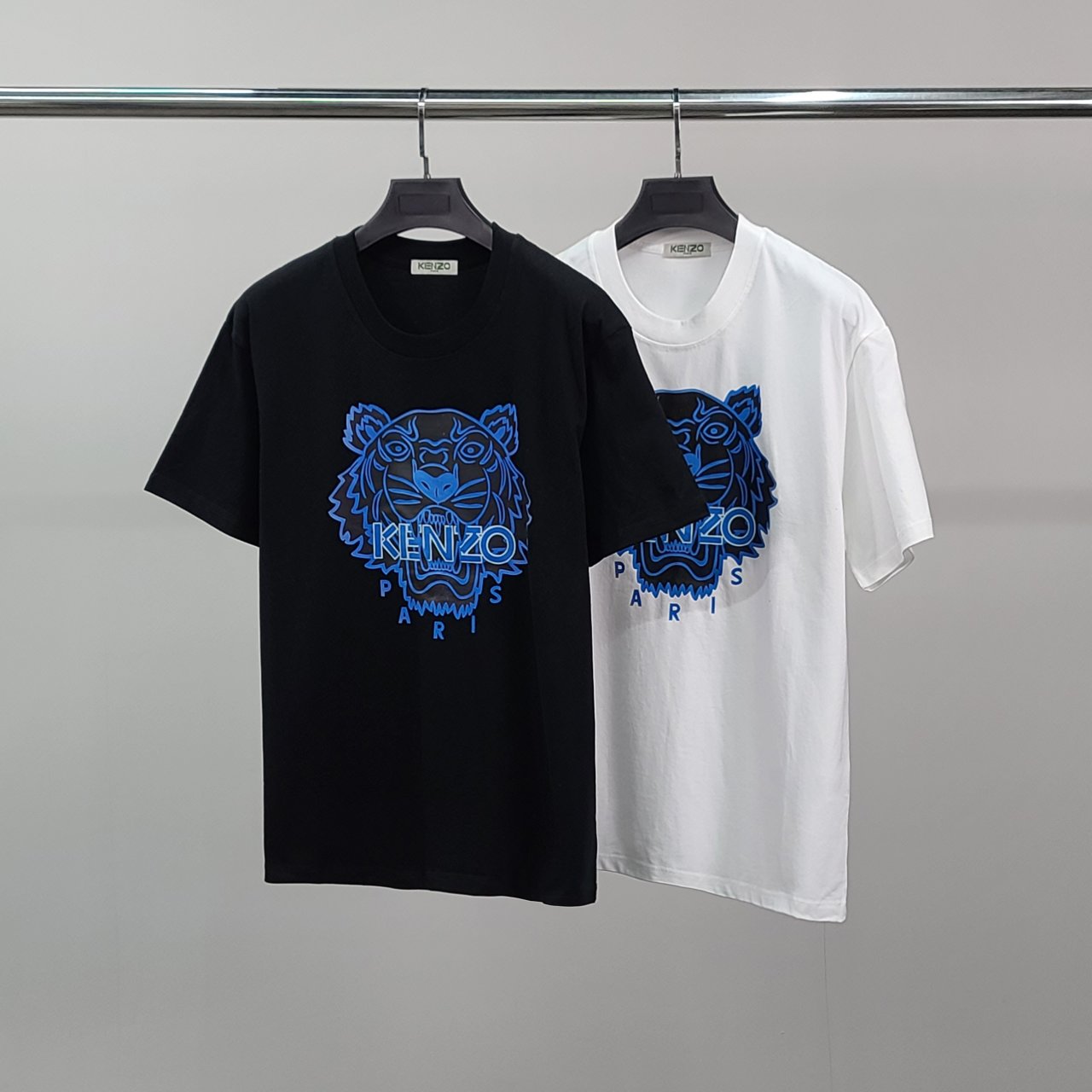 KENZO 겐조 블루타이거 코튼 반팔티