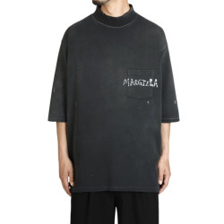 MAISON MARGIELA 메종마르지엘라 X001 그래피티 로고 티셔츠
