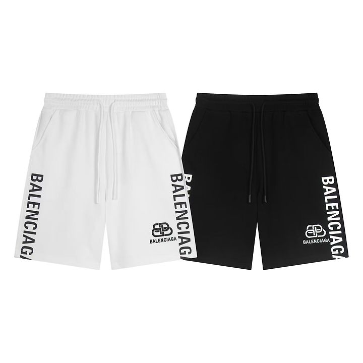 BALENCIAGA 발렌시아가 6416 체인 로고 스웨트 쇼츠