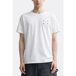 MAISON MARGIELA 메종마르지엘라 스티치 백 넘버링 올자수 로고 숏 슬리브 티셔츠 2COLOR