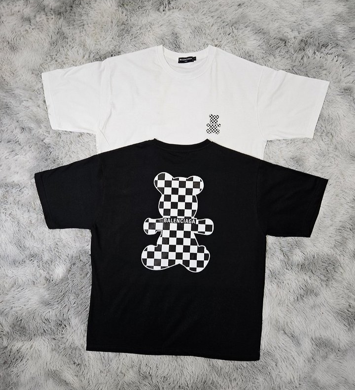 BALENCIAGA 발렌시아가 베어 오버핏 라운드 반팔