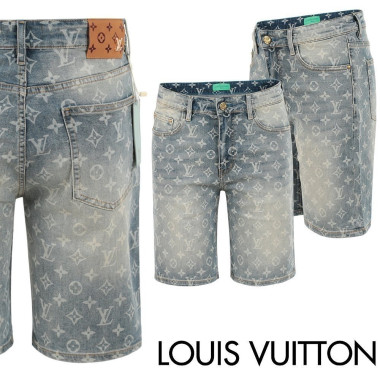 LOUIS VUITTON 루이비통 모노그램 페인트 하프 팬츠