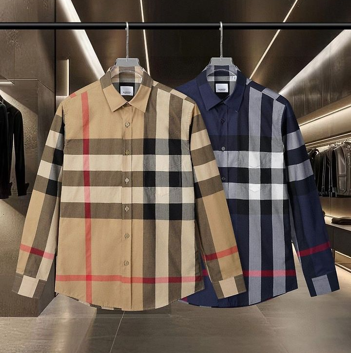 BURBERRY 버버리 64222 카세트 체크 셔츠 2COLOR