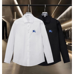 BURBERRY 버버리 64227 기마 자수 로고 셔츠 2COLOR